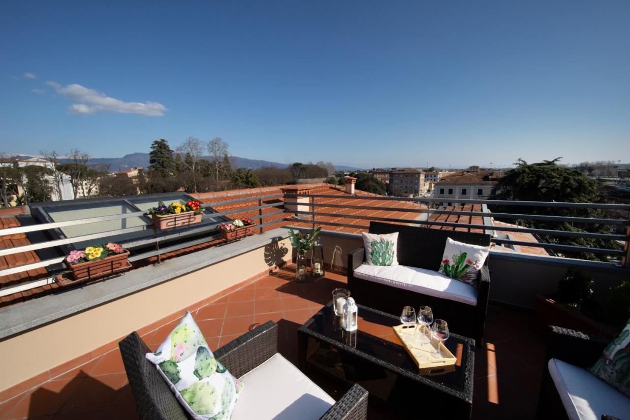 Rooftop Delight With Terrace Lucca Eksteriør billede